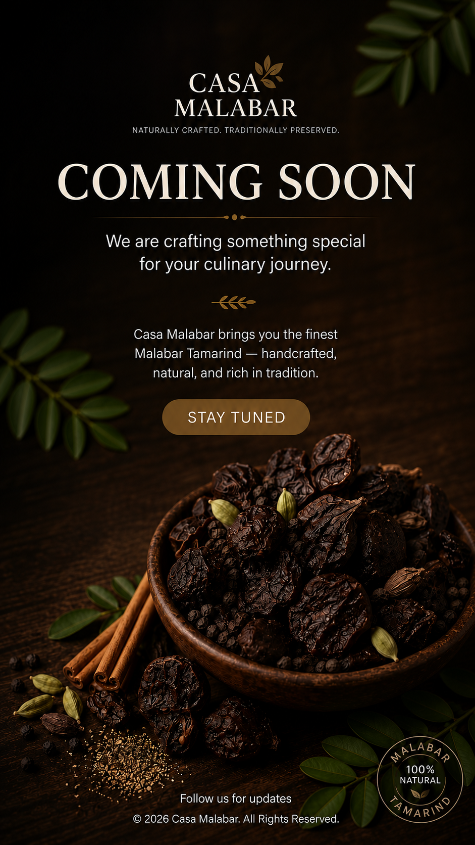 Casa Malabar — Coming Soon